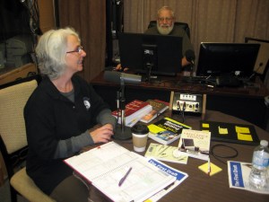 Host Catherine Sword and the Radio Technician