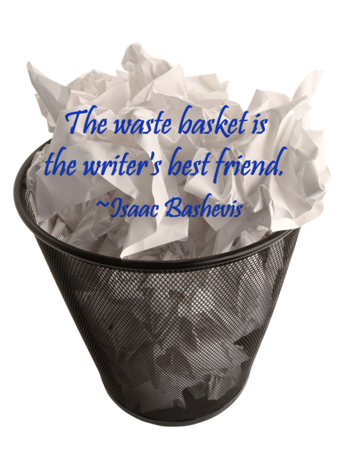 waste basket for writers