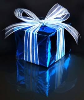 blue present