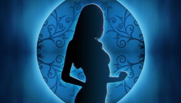 blue-woman-silhouette